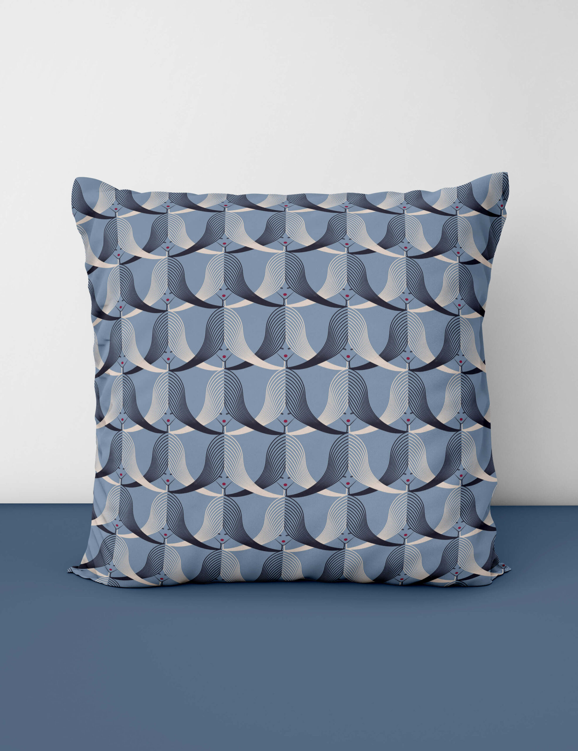 Pattern abstract Acconciatura Eva Lo Coco pillow scaled