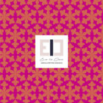 mosaico floreale little scale fuchsia
