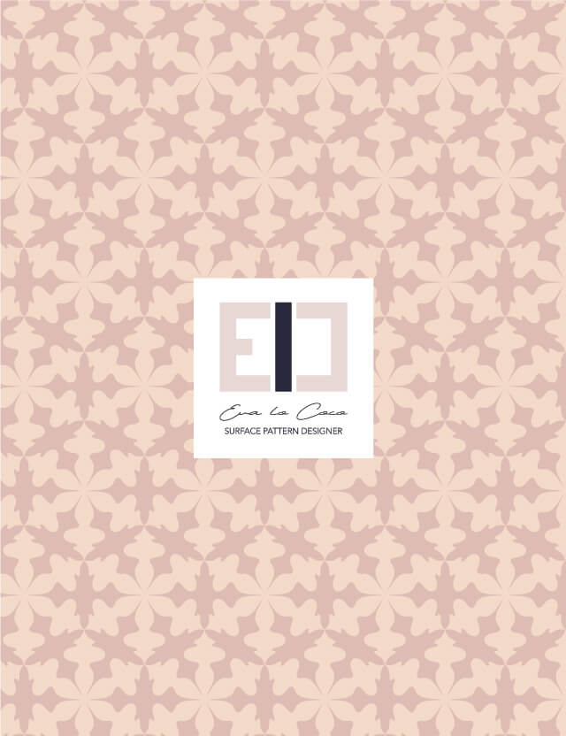 mosaico floreale little scale pink