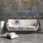 abstract patter grunge circles ice background eva lo coco mockup sofa