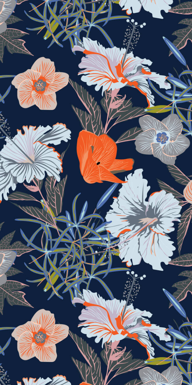 pattern floreale floral